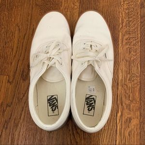 Vans White Sneakers Size 11 Mens